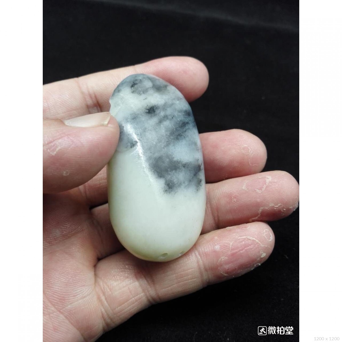 和田青花玉佛