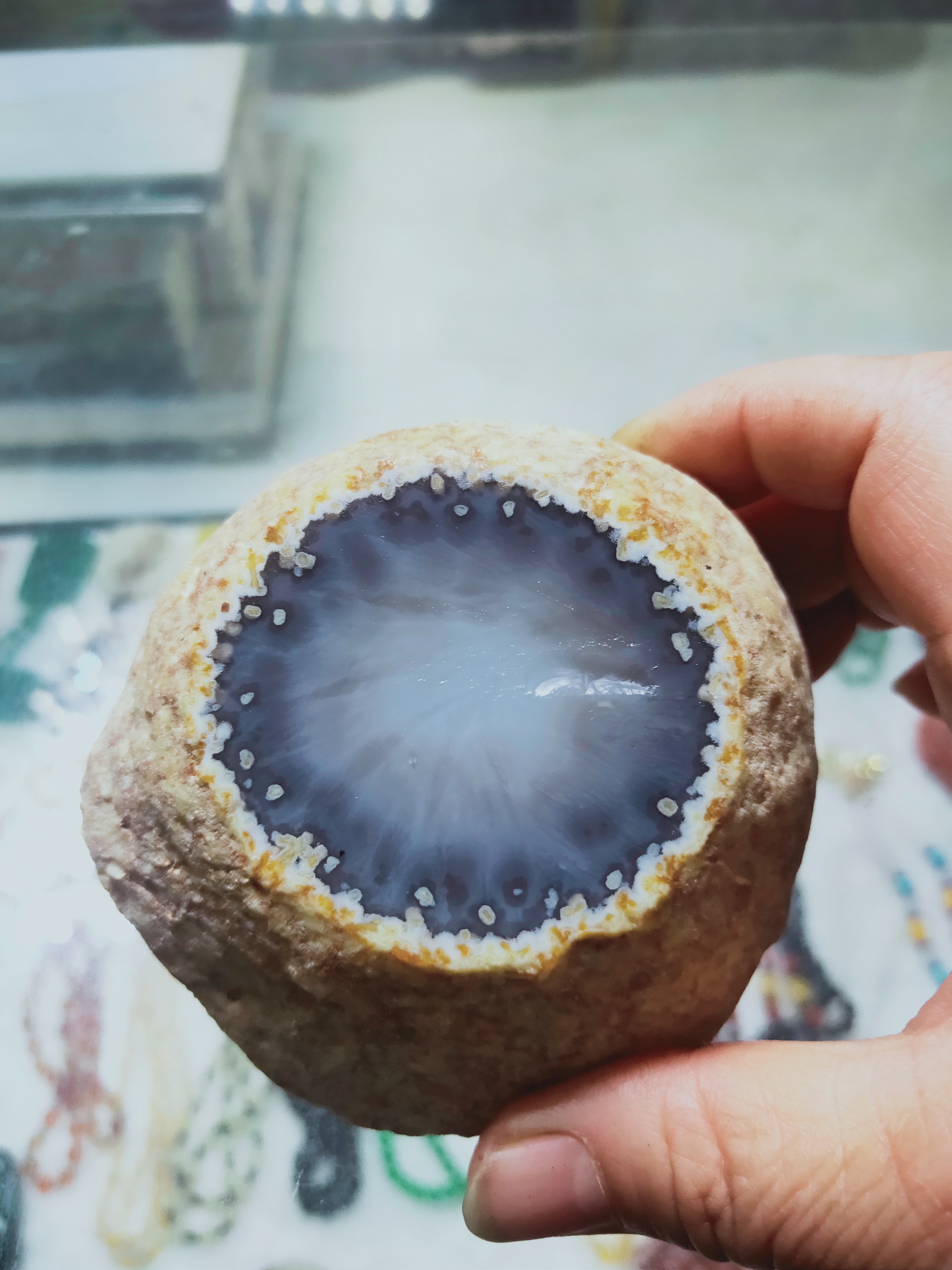 玛瑙玉髓原石摆件