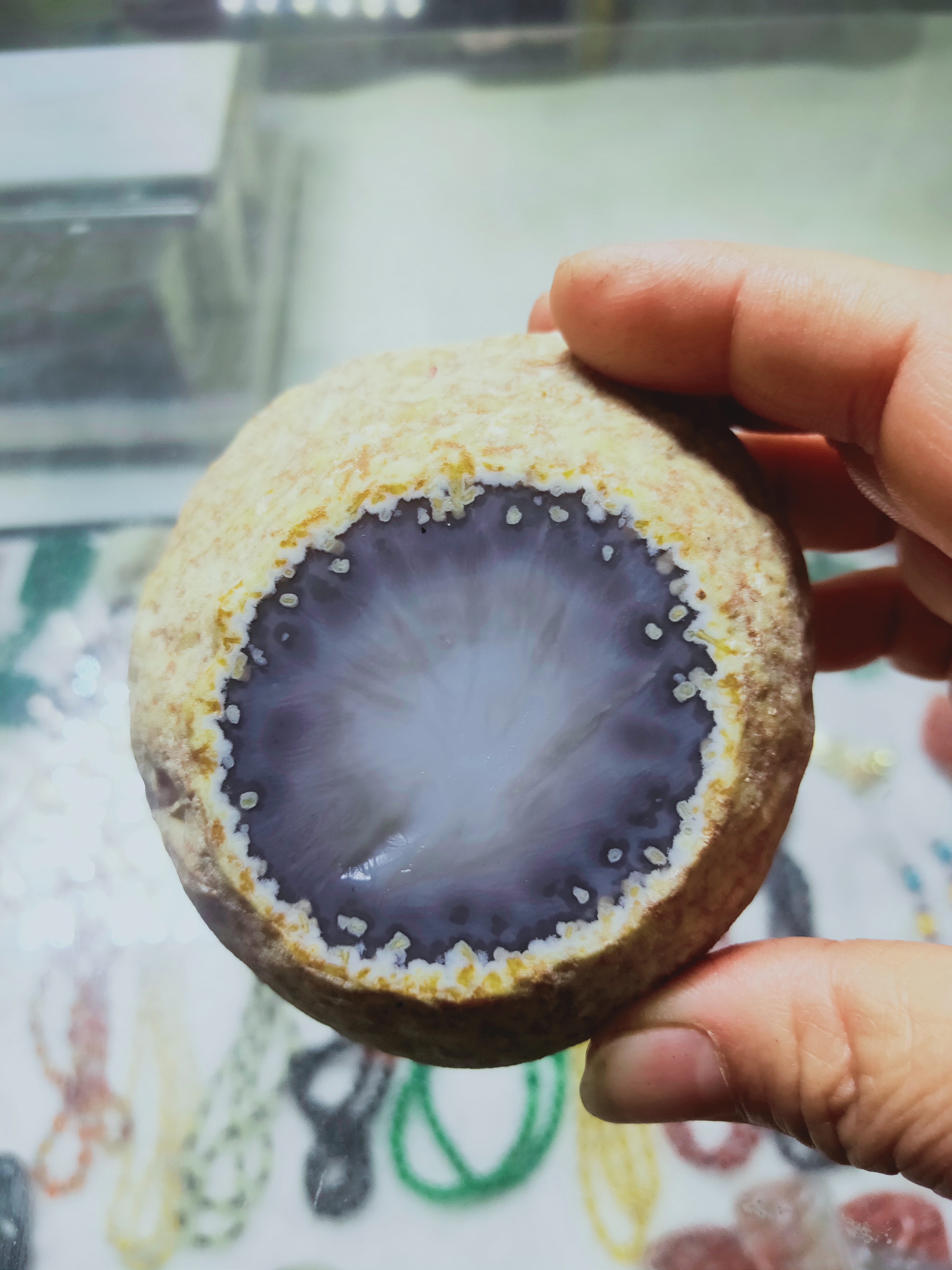 玛瑙玉髓原石摆件