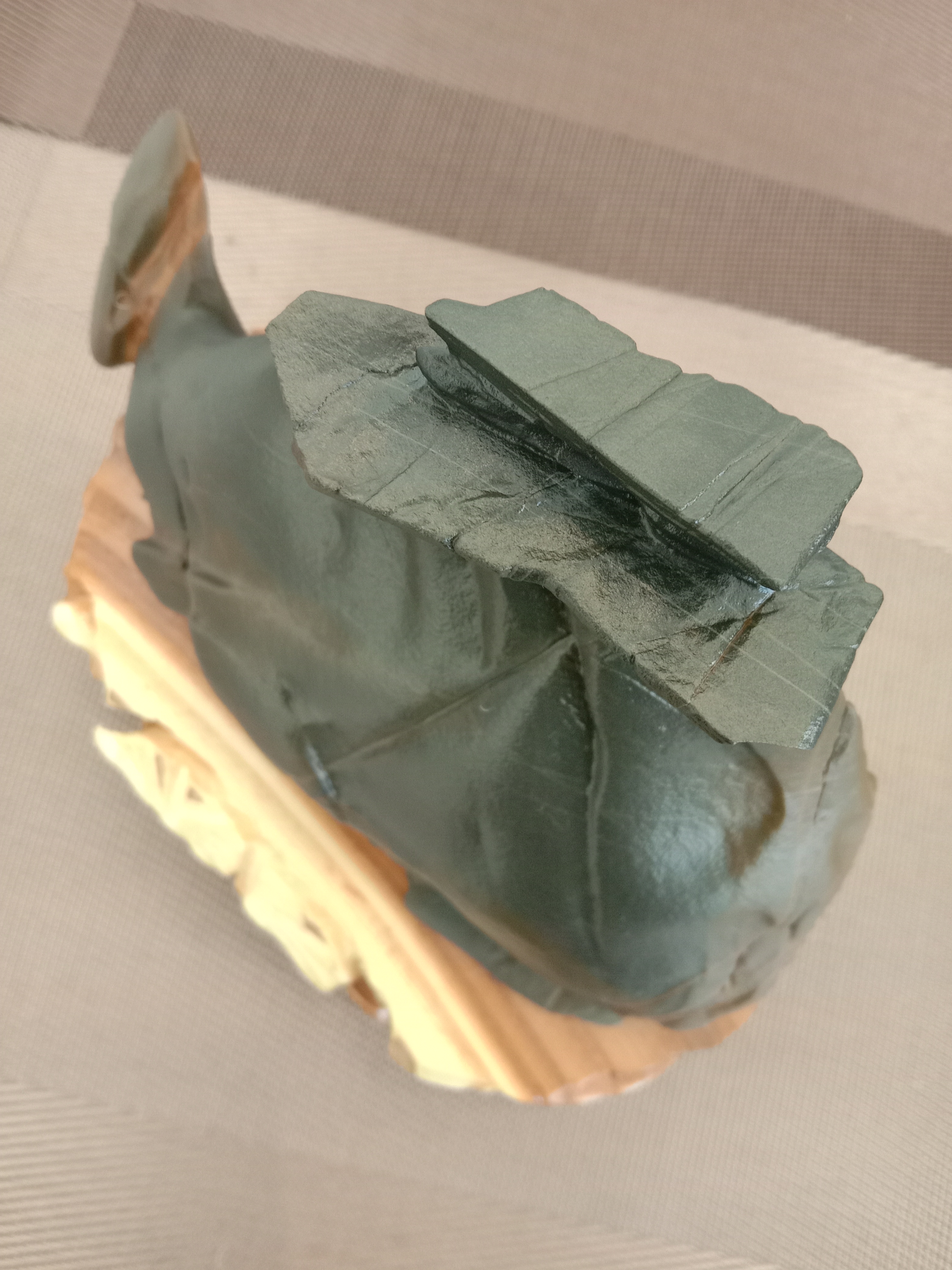松花石长白山松花石国宝松花石稀有品种泼墨石包邮