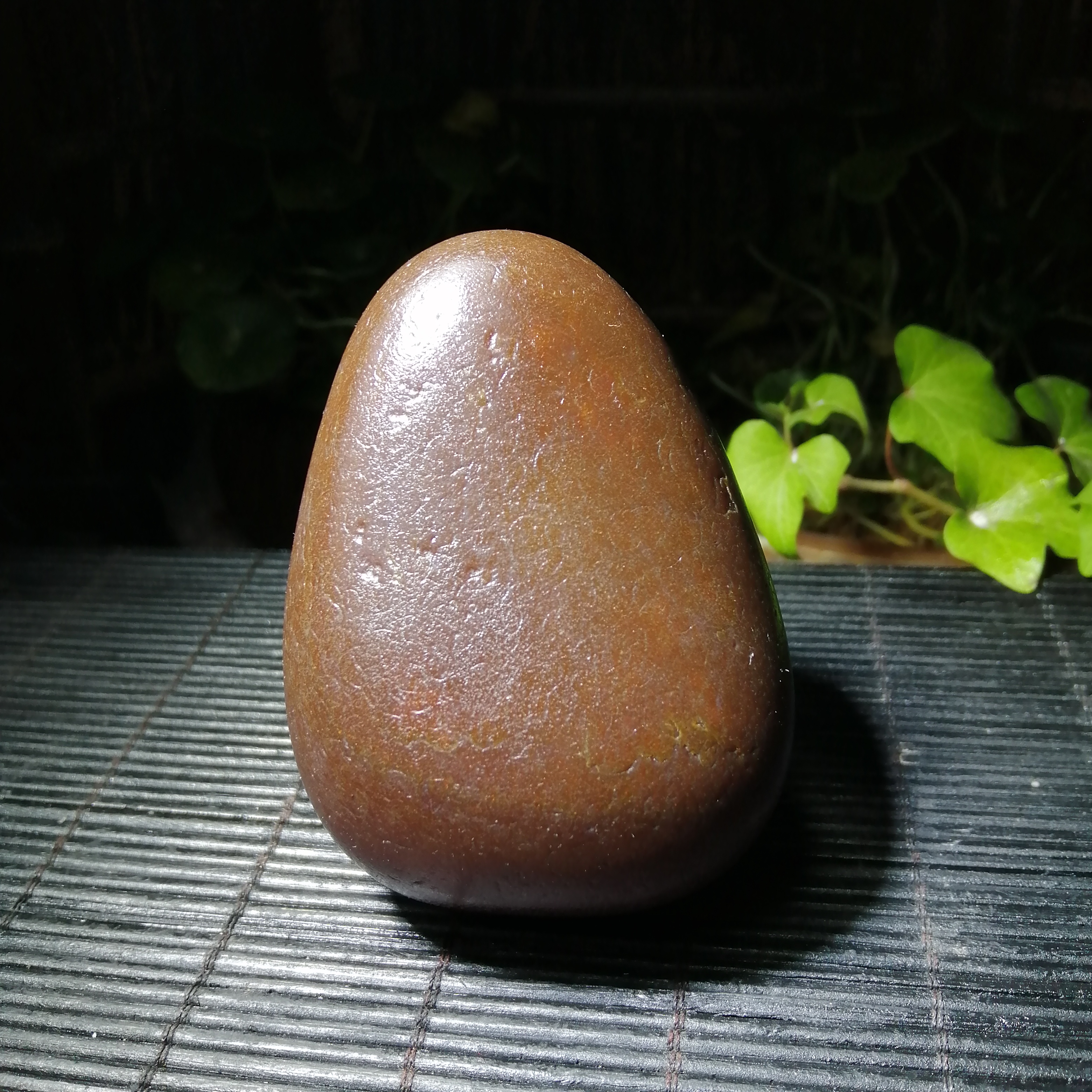 奶油皮红肉玛瑙原石籽料