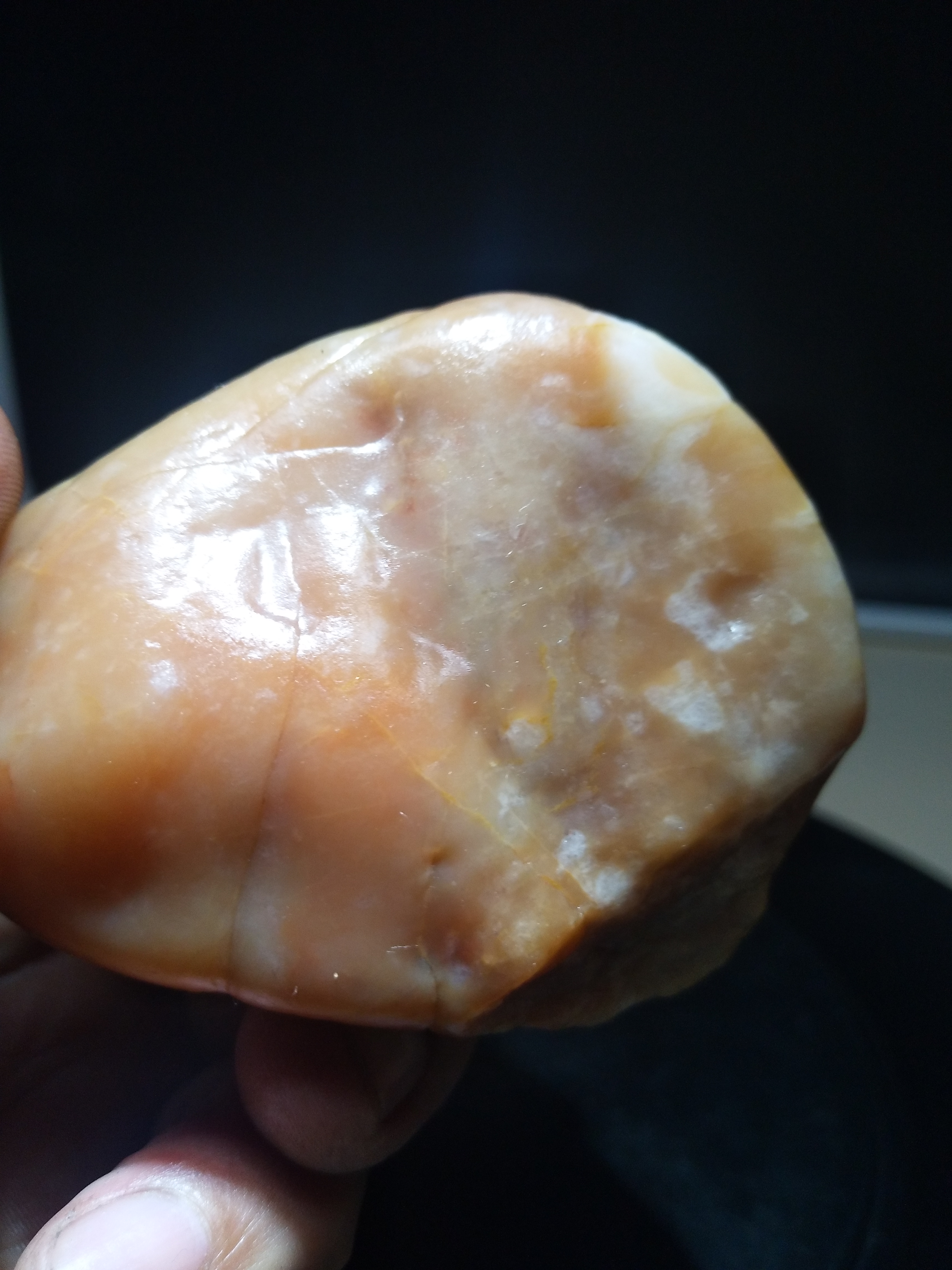 石馆 品石居  金丝玉  藏品名称:金丝玉 石种:金丝玉 产地:新疆哈密