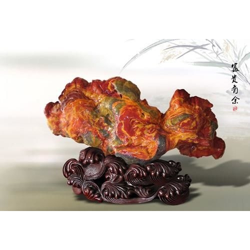 彩石赏析之五:灵璧彩石