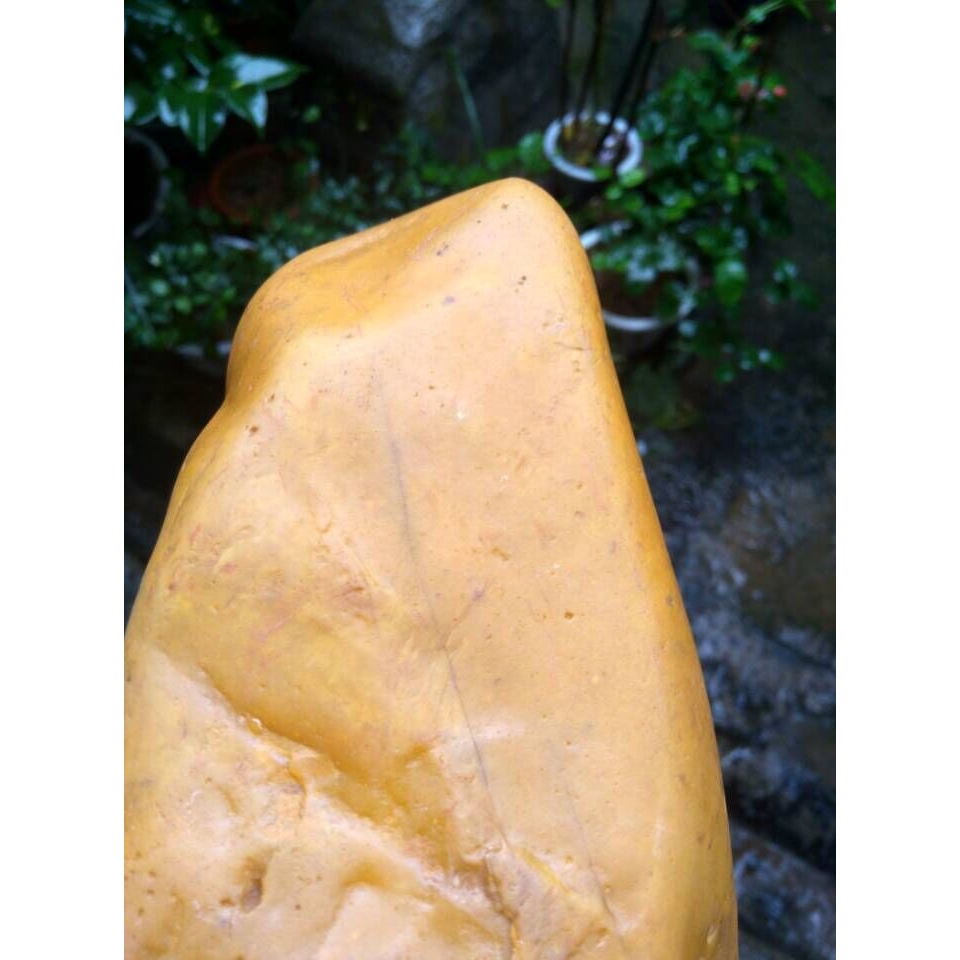 【黄蜡石】黄蜡石大料