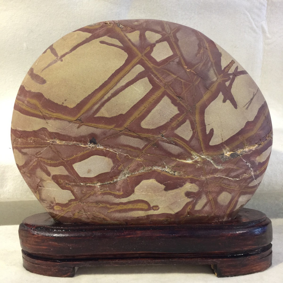 石馆 谦石堂奇石  安徽宣石 藏品名称:安徽宣石 石种:宣石 产地: 大小