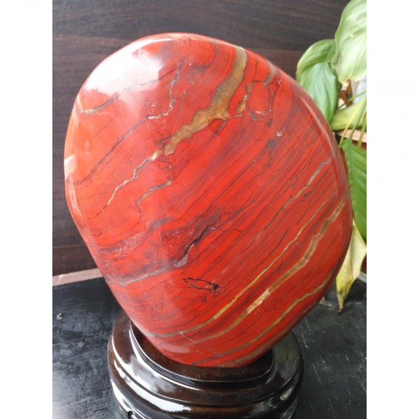 南非红碧玉,10斤(带底座)