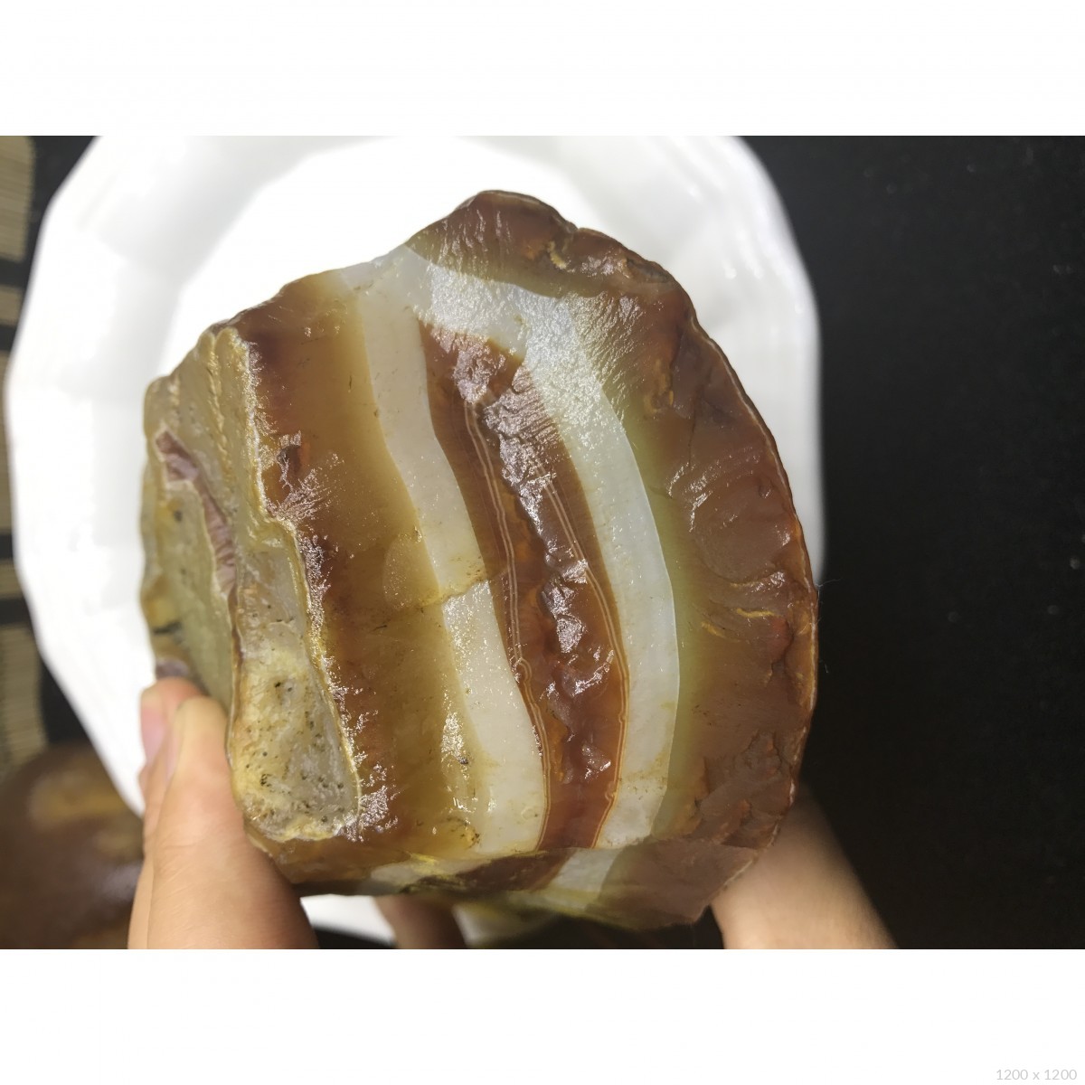 马达加斯加玛瑙原石(五花肉)