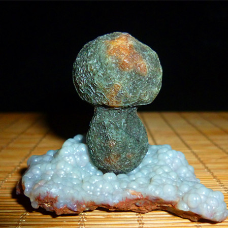 蘑菇/福禄 内蒙地表筋脉原石精品吊坠及象形石