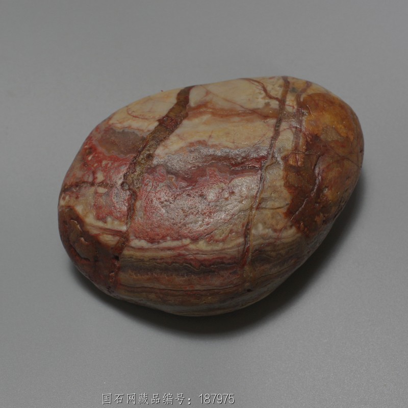 深秋/天然奇石雨花石头精品手玩石手把件画面图纹石籽料观赏原石