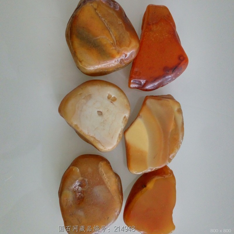 玛瑙千层板籽料