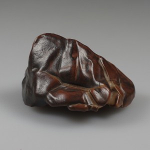 陶艺90/天然奇石手把玩原石头阿拉善戈壁石精品件沙漠漆碧玉玛瑙马牙