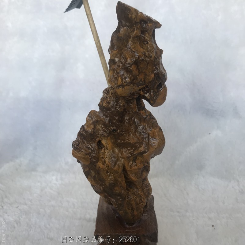 石馆 石缘奇石大院  猪八戒 藏品名称:猪八戒 石种:戈壁老皮 产地