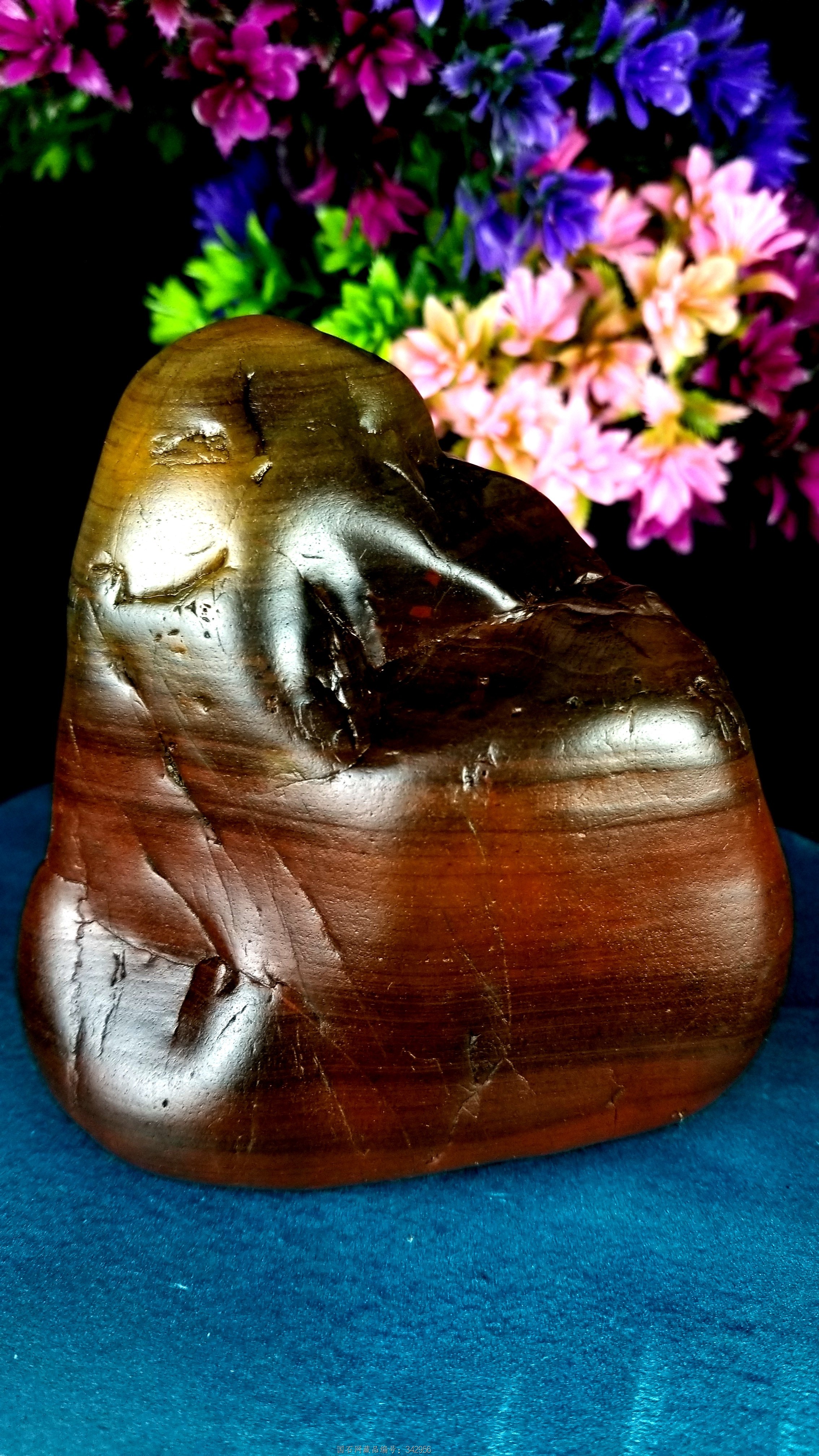 石馆 好运来奇石  彩陶 黄蜡石 【产地】江西鹰潭--信江原产地--本店