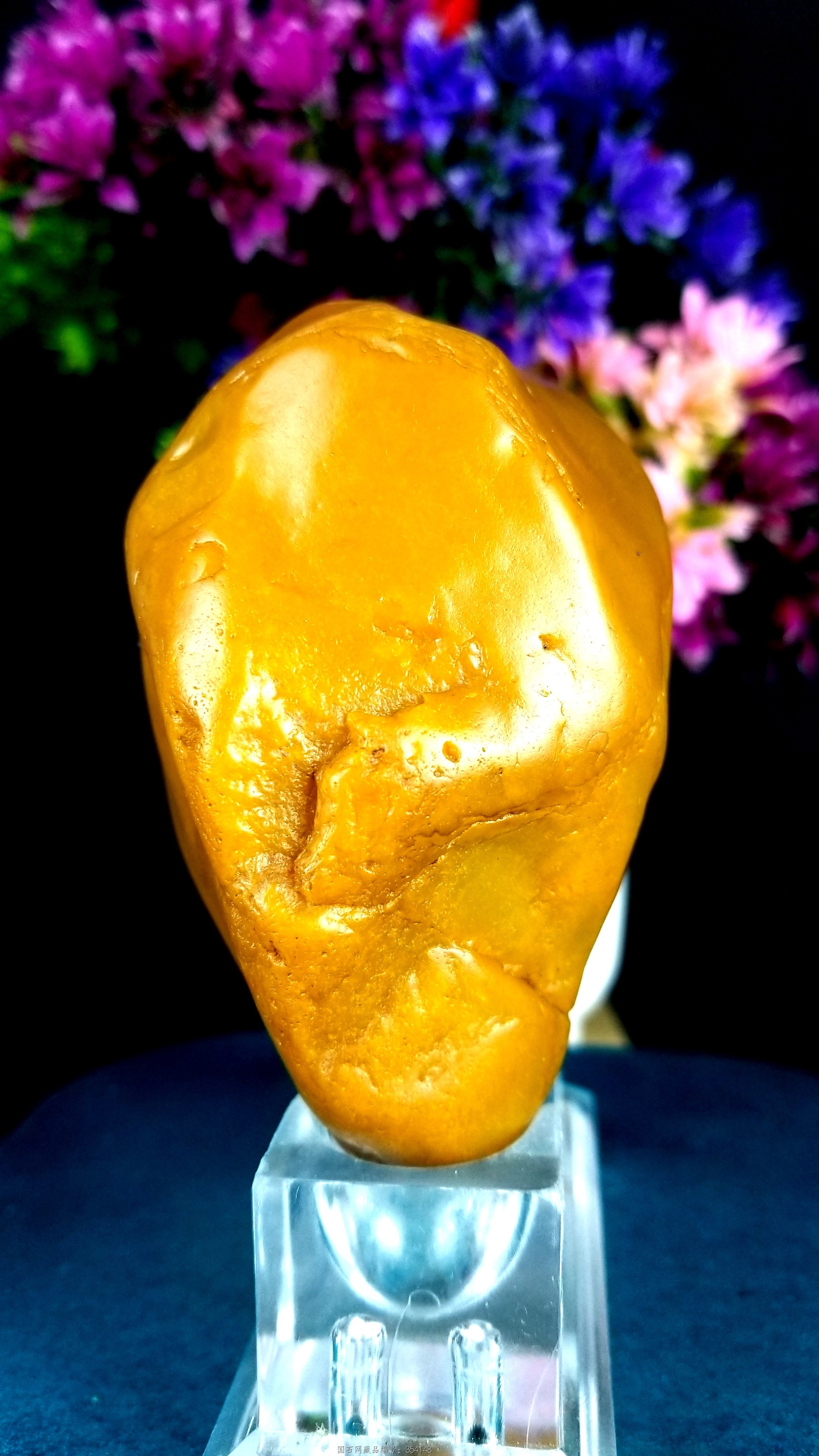 原皮籽料黄蜡玉石