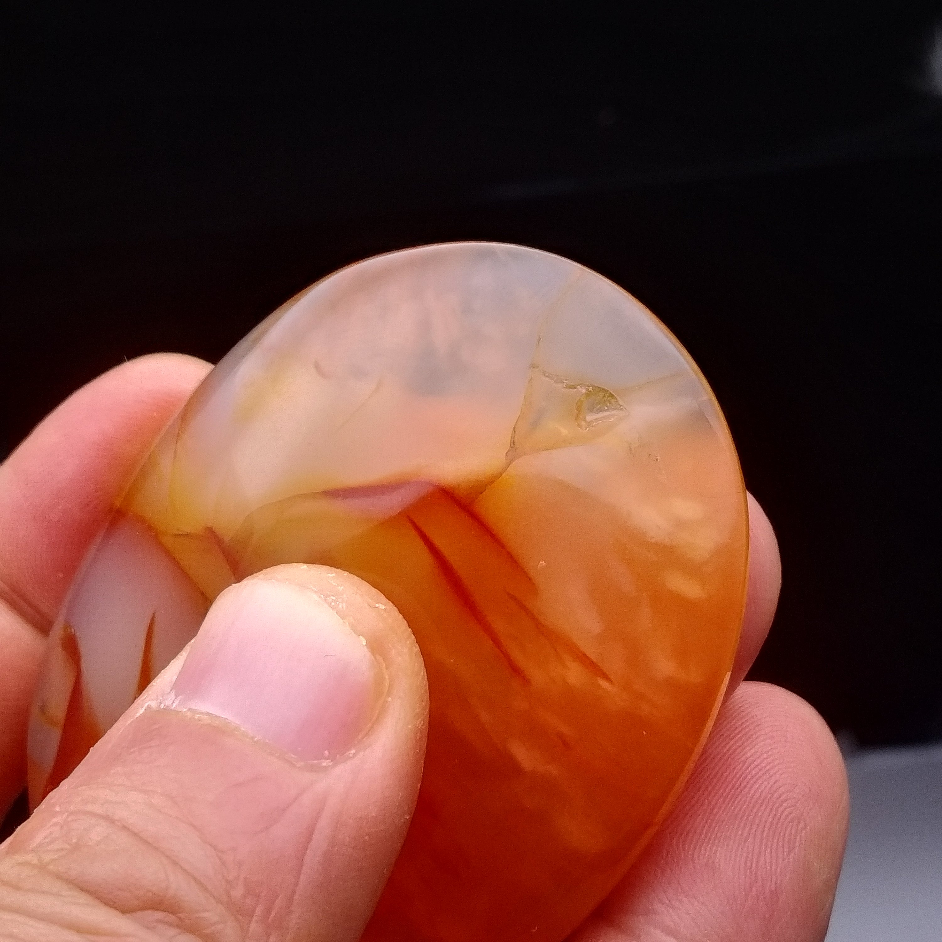 海洋玉髓龙纹摆件