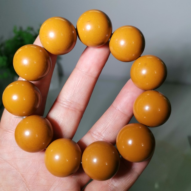 黄碧玉男款手串