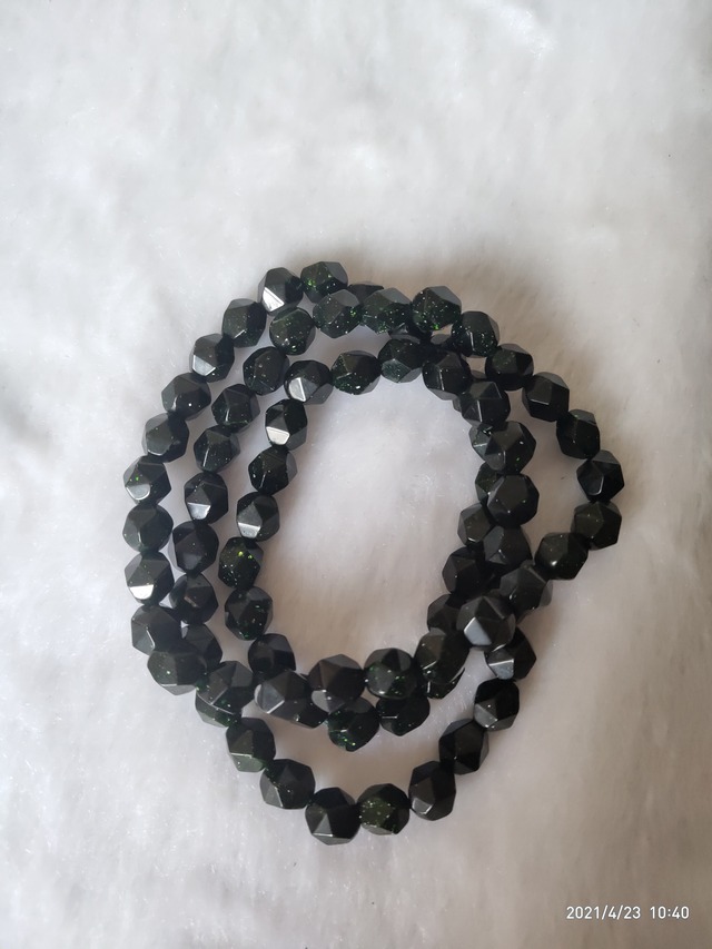 生命之光绿砂石多圈手串 - 石馆 - 国石网